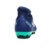 Adidas Predator 18.3 AG/FG Soccer Cleats Royal Blue White Green - soccerstory