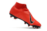 Nike Phantom Vision Elite DF FG Soccer Cleats Orange Black - soccerstory