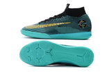 Nike Mercurial SuperflyX VI Elite CR7 IC Soccer Cleats Clear Jade - soccerstory