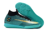 Nike Mercurial SuperflyX VI Elite CR7 IC Soccer Cleats Clear Jade - soccerstory