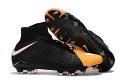 Nike Hypervenom Phantom III DF FG Soccer Cleats Black Laser Orange - soccerstory