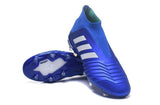 Adidas Predator 18+ FG Soccer Cleats Royal Blue White - soccerstory
