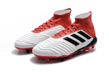 Adidas Predator 18.1 FG Soccer Cleats Red White Retro Black - soccerstory