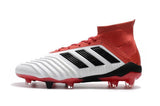 Adidas Predator 18.1 FG Soccer Cleats Red White Retro Black - soccerstory