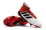 Adidas Predator 18.1 FG Soccer Cleats Red White Retro Black - soccerstory