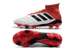 Adidas Predator 18.1 FG Soccer Cleats Red White Retro Black - soccerstory