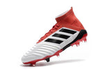 Adidas Predator 18.1 FG Soccer Cleats Red White Retro Black - soccerstory
