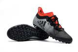 Adidas X Tango 16.1 Turf Soccer Cleats Grey Black Solar Red - soccerstory