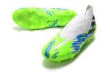 Adidas Nemeziz 19+ FG White Chartreuse - soccerstory