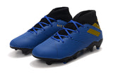 Adidas TPU Nemeziz 19.3 FG Black Blue - soccerstory