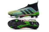 Adidas Predator 18+ FG Soccer Cleats Green Black Blue Yellow - soccerstory