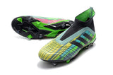 Adidas Predator 18+ FG Soccer Cleats Green Black Blue Yellow - soccerstory