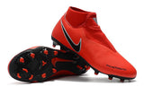Nike Phantom Vision Elite DF FG Soccer Cleats Orange Black - soccerstory