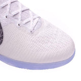 Nike Mercurial SuperflyX VI Elite IC Soccer Cleats White Metallic Grey - soccerstory