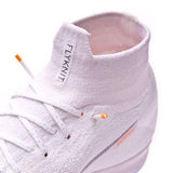 Nike Mercurial SuperflyX VI Elite IC Soccer Cleats White Metallic Grey - soccerstory