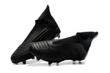 Adidas Predator 18+ FG Soccer Cleats All Black - soccerstory