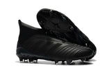 Adidas Predator 18+ FG Soccer Cleats All Black - soccerstory