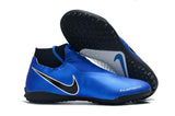 Nike Phantom Vision Elite TF Nike Turf Blue Silver Black - soccerstory