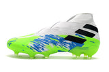 Adidas Nemeziz 19+ FG White Chartreuse - soccerstory