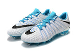 NIke Hypervenom Phantom III DF FG White Light Blue - soccerstory