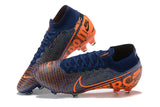 NIKE Mercurial Superfly VII 360 Elite FG Orange DarkBlue - soccerstory
