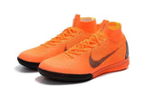 Nike MercurialX Superfly 360 Elite IC Soccer Cleats Orange Black - soccerstory