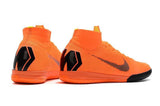 Nike MercurialX Superfly 360 Elite IC Soccer Cleats Orange Black - soccerstory