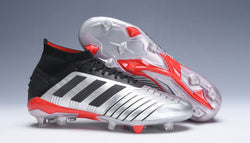 Adidas Predator 19.1 FG Silver Orange - soccerstory