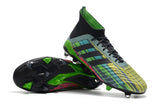 Adidas Predator 18.1 FG Soccer Cleats Black Green Blue Yellow Colorful - soccerstory