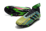 Adidas Predator 18.1 FG Soccer Cleats Black Green Blue Yellow Colorful - soccerstory