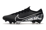 Nike Mercurial Vapor 13 Elite FG Black White - soccerstory