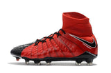 Nike Hypervenom Phantom III DF FG Soccer Cleats Fire Red Black - soccerstory