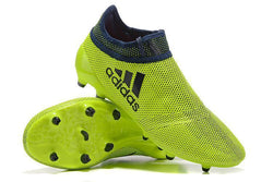 Adidas X 17+ Purechaos FG Soccer Cleats Green Black - soccerstory