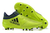 Adidas X 17+ Purechaos FG Soccer Cleats Green Black - soccerstory